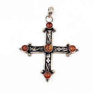 Cross Sterling Silver Pendant